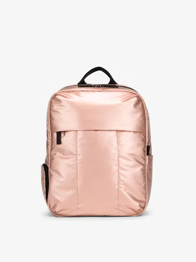 Calpak Luka 15 Inch Laptop Backpack In Rose Gold