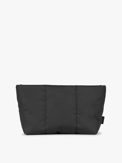 Calpak Luka 1-quart Zip Pouch In Matte Black