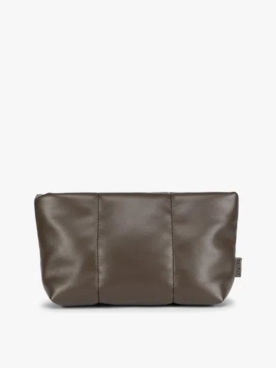 Calpak Luka 1-quart Zip Pouch In Mushroom