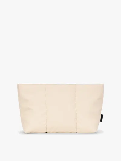 Calpak Luka 1-quart Zip Pouch In Oatmeal
