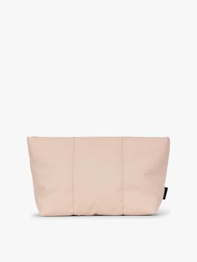 Calpak Luka 1-quart Zip Pouch In Rose Quartz