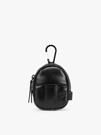 Calpak Luka Backpack Zip Bag Charm In Black