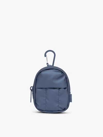 Calpak Luka Backpack Zip Bag Charm In Blue