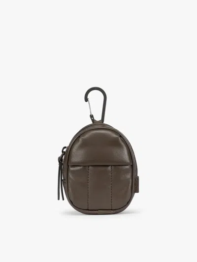 Calpak Luka Backpack Zip Bag Charm In Mushroom