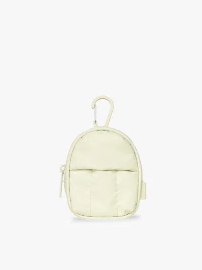 Calpak Luka Backpack Zip Bag Charm In Neutral