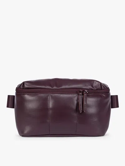 Calpak Luka Belt Bag In Dark Cherry