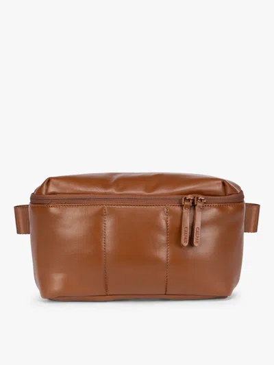 Calpak Luka Belt Bag In Honey Brown
