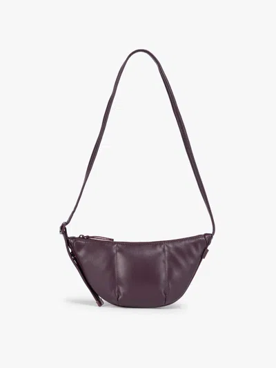 Calpak Luka Crescent Bag In Dark Cherry
