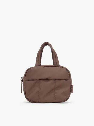 Calpak Luka Duffel Key Pouch In Brown