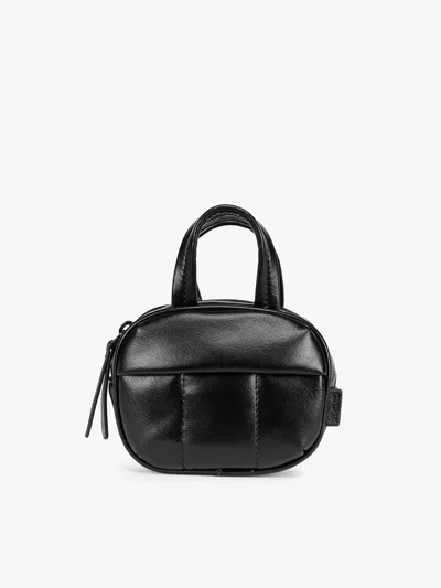 Calpak Luka Duffel Zip Bag Charm In Black