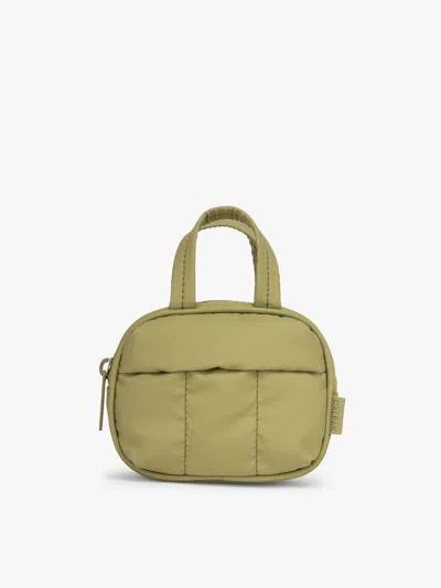 Calpak Luka Duffel Zip Bag Charm In Green