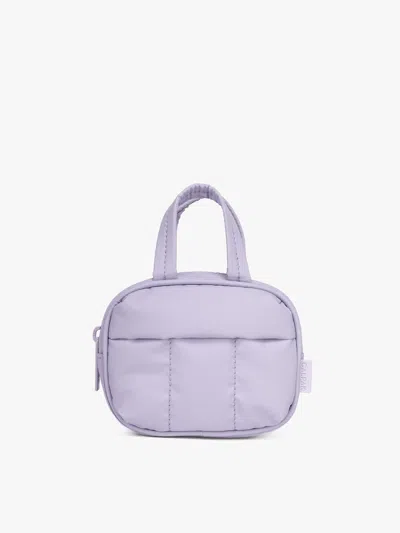 Calpak Luka Duffel Zip Bag Charm In Purple