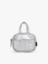 Calpak Luka Duffel Zip Bag Charm In Silver