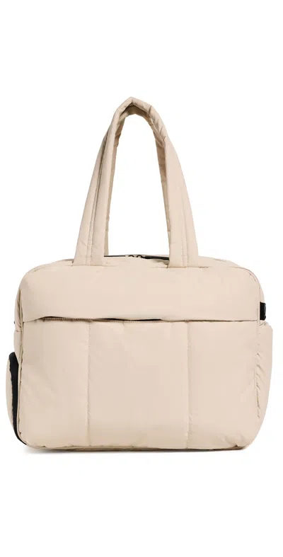 Calpak Luka Duffle Bag Oatmeal In Brown