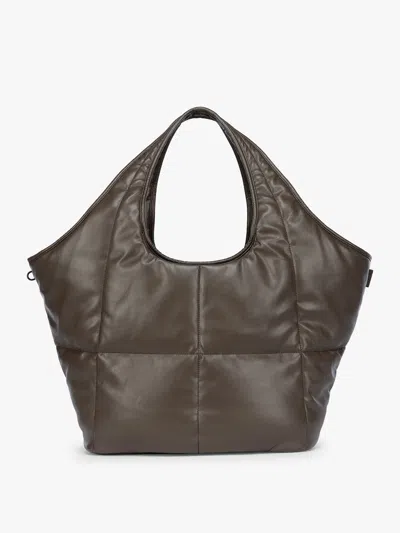 Calpak Luka Everything Laptop Tote Bag In Mushroom