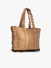 Calpak Luka Expandable Laptop Tote In Copper In Copper