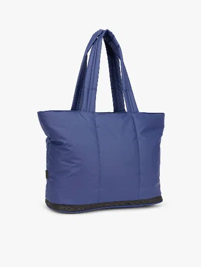 Calpak Luka Expandable Laptop Tote In Navy