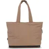 Calpak Luka Expandable Laptop Tote In Chocolate In Chocolate