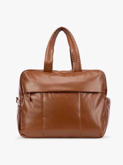 Calpak Luka Large Duffel In Honey Brown