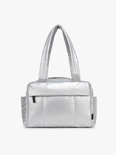 Calpak Luka Mini Duffel In Silver