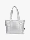 Calpak Luka Mini Tote In Silver