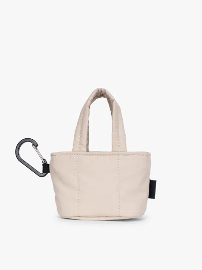 Calpak Luka Tote Zip Bag Charm In Pink