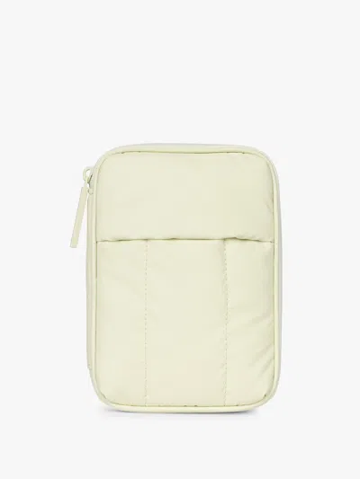 Calpak Luka Zip Passport Wallet In Green