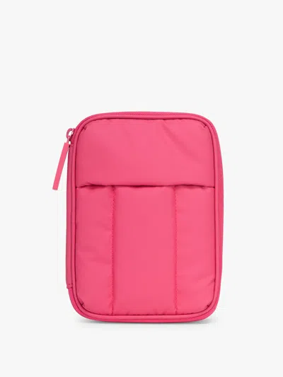 Calpak Luka Zip Passport Wallet In Pink