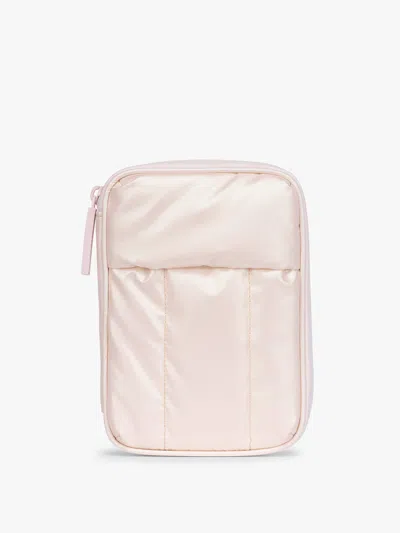 Calpak Luka Zip Passport Wallet In Pink