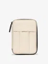 Calpak Luka Zippered Passport Wallet In Oatmeal In Oatmeal