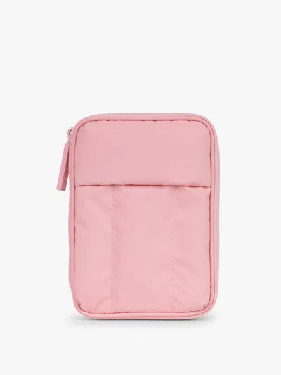 Calpak Luka Zippered Passport Wallet In Pink