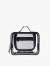 Calpak Medium Clear Cosmetics Case