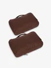 Calpak Medium Compression Packing Cubes In Walnut In Walnut