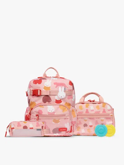 Calpak Miffy Kids School Essentials Bundle With Small Backpack In White