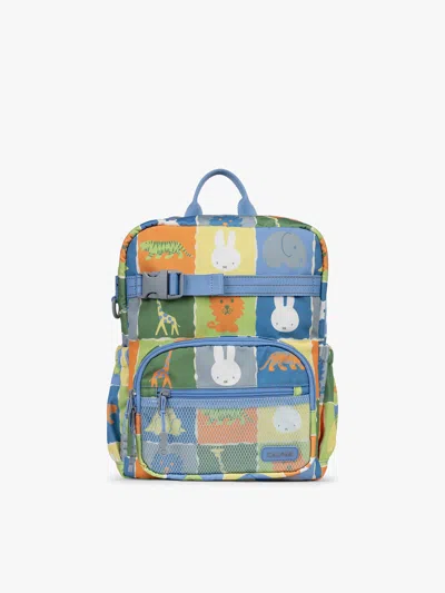 Calpak Miffy Kids Small Backpack In Miffy Blue Zoo Trip