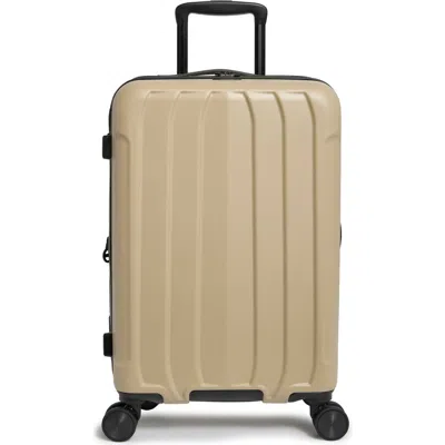 Calpak Moon 20-inch Hardside Spinner Luggage In Beige