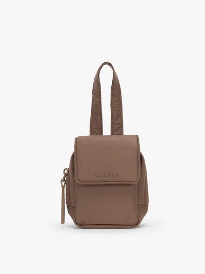 Calpak Pacifier Pouch In Brown