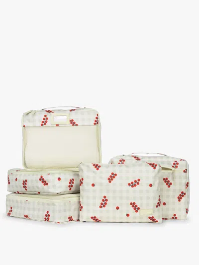 Calpak Packing Cubes Set (5 Pieces) In Green
