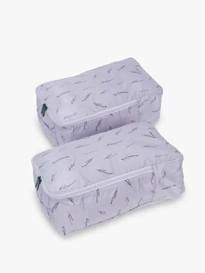 Calpak Shoe Cubes - Set Of 2 In Purple