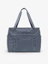 Calpak Terra 35l Water Resistant Zippered Tote Bag In Indigo