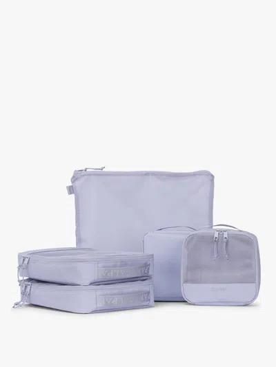 Calpak Terra 5-piece Packing Cube Set In Blue