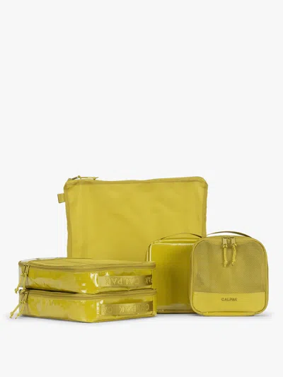 Calpak Terra 5-piece Packing Cube Set In Wasabi
