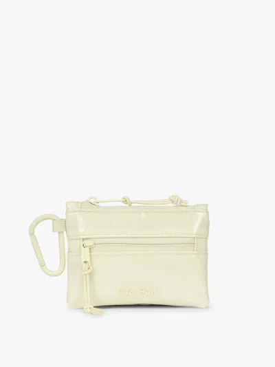 Calpak Terra Clippable Card Pouch In Green