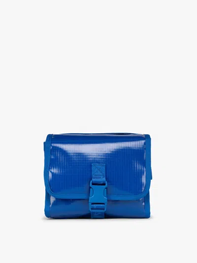 Calpak Terra Hanging Toiletry Bag In Blue