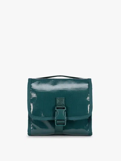 Calpak Terra Hanging Toiletry Bag In Kale