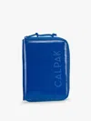 Calpak Terra Zip Passport Wallet In Blue