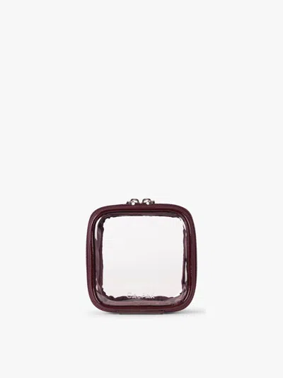Calpak Tiny Clear Cosmetics Case