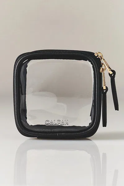Calpak Tiny Clear Cosmetics Case In Black