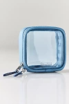 Calpak Tiny Clear Cosmetics Case In Blue