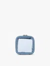 Calpak Tiny Clear Cosmetics Case In Blue